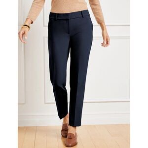 Talbots Hampshire Ankle Pants Navy Blue Size10